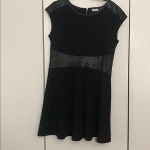 Black & Leather dress